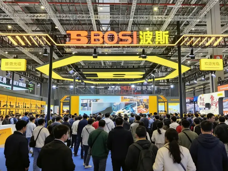BOSI Tools strălucește la cel de-al 39-lea Târg Internațional de Hardware din China
